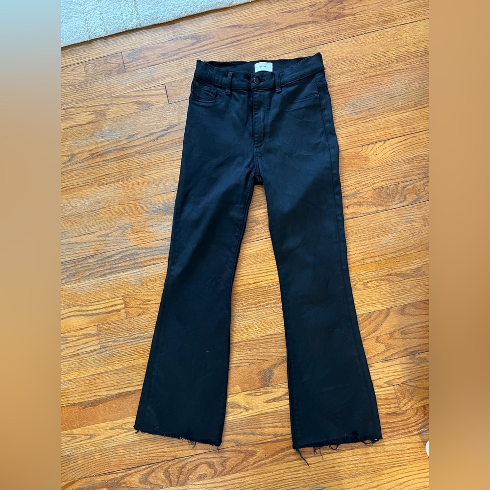 DL1961 Black High-Rise Bridget Boot cut pants 27